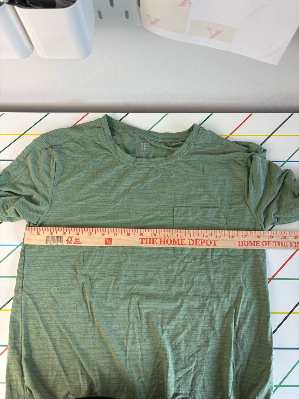 Title Nine Upland Long Sleeve Sun Shirt Medium EUC Sage Green Gorpcore Granola - Picture 11 of 12